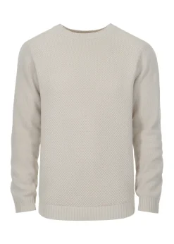 Sweter beżowy męski