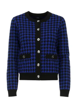 Sweter damski w pepitkę