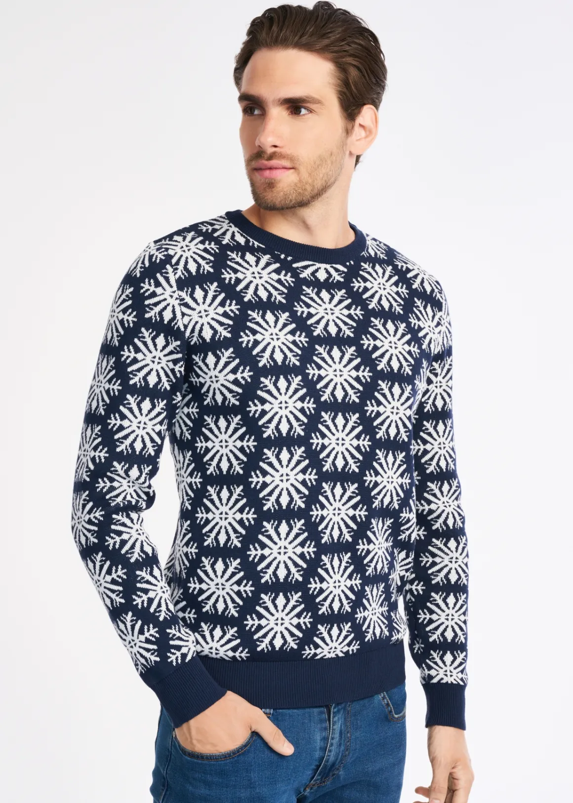 Sweter męski