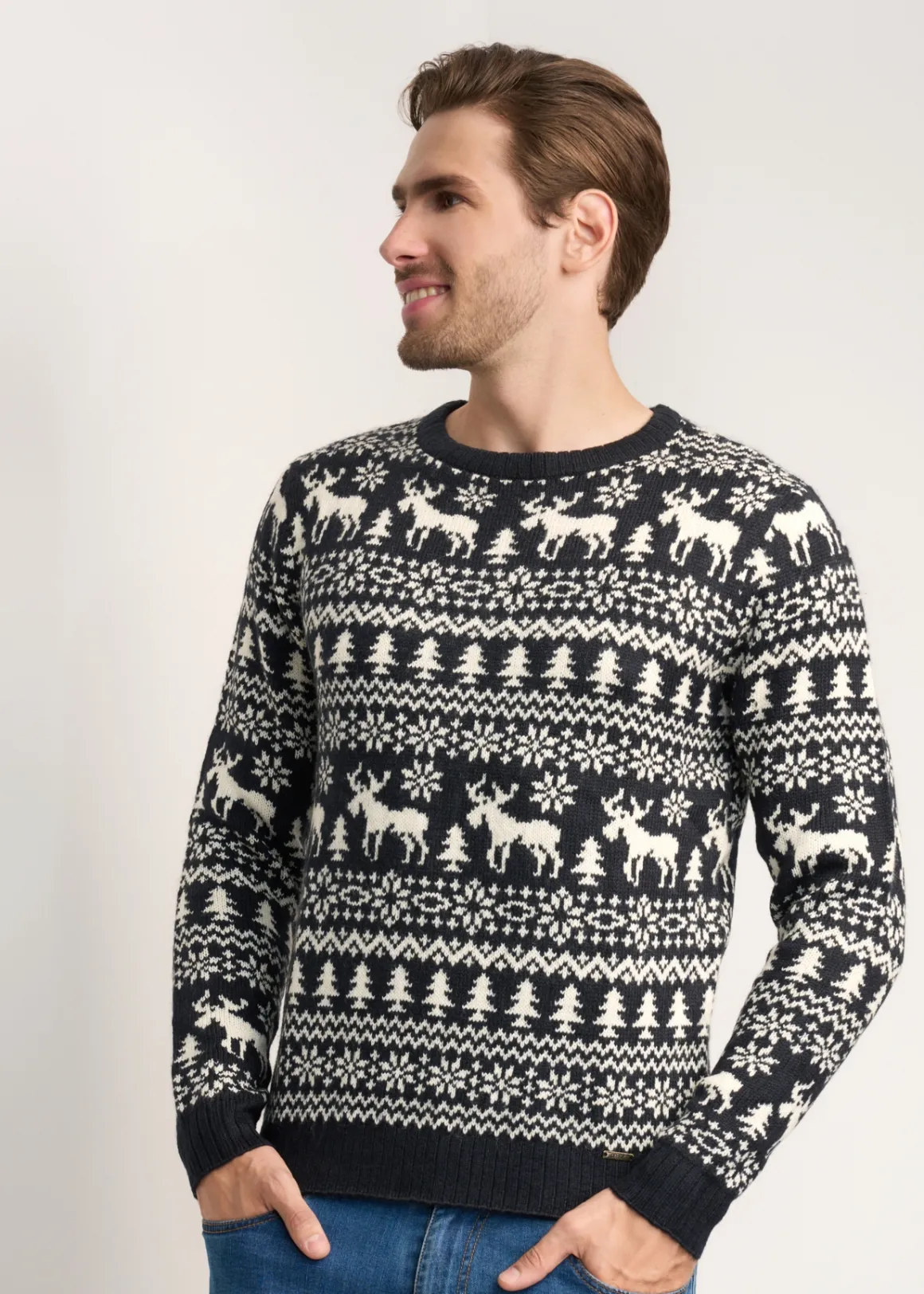 Sweter męski