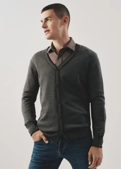 Sweter męski rozpinany
