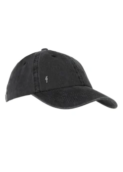 Szara czapka jeansowa z daszkiem unisex