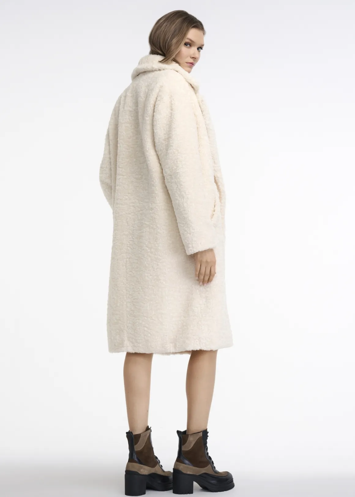 Sztuczne futro damskie oversize