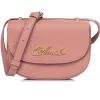Torebka damska typu saddle bag z logo