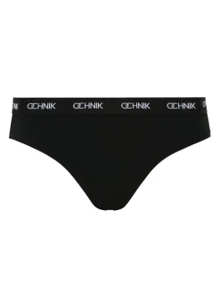Trójpak czarnych fig damskich