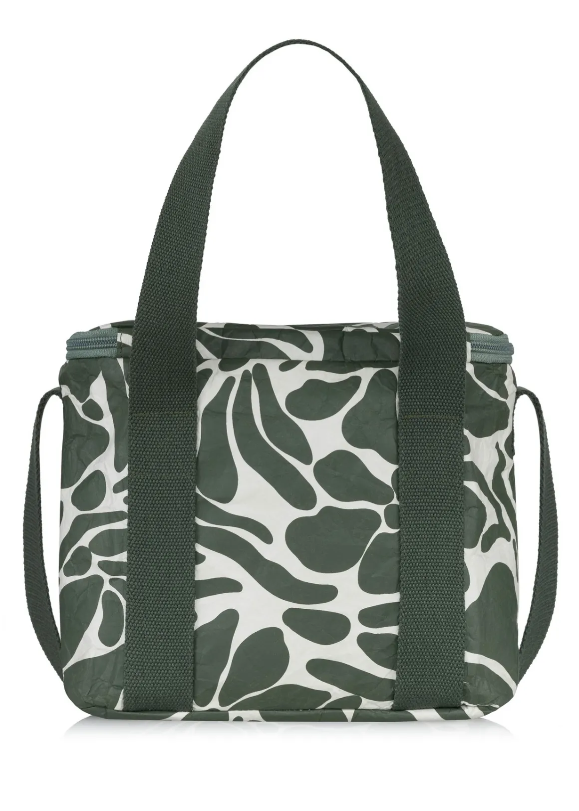 Zielono-biały lunchbox